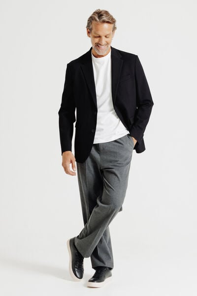 Veste blazer en maille