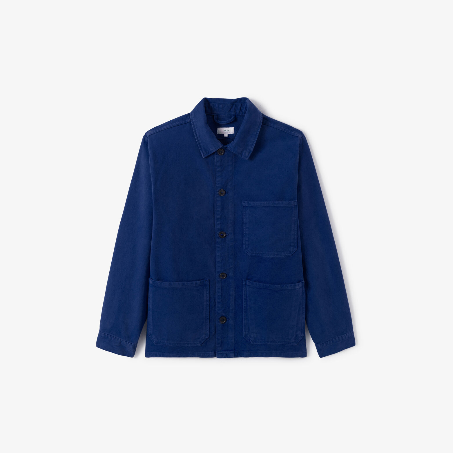 Vest met hemdskraag en knopen