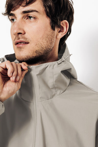 Blouson coupe-vent &agrave; capuche