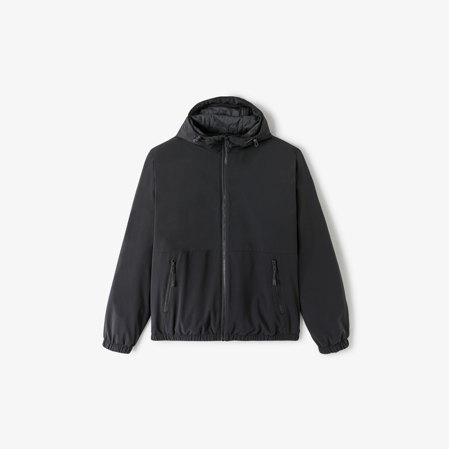 Blouson &agrave; capuche zipp&eacute;