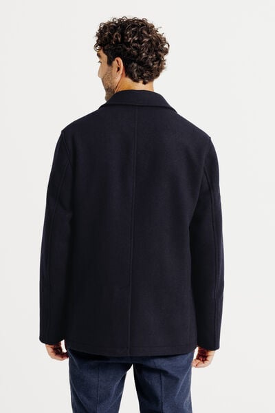 Manteau court boutonnage crois&eacute;