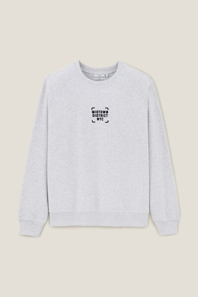 Sweat col rond imprim&eacute;