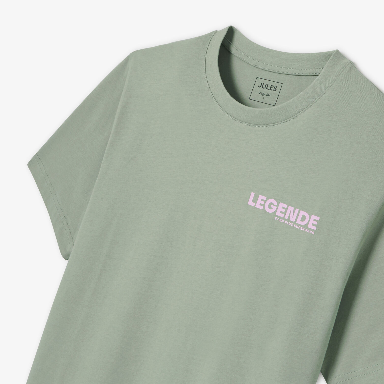 Tee shirt imprim&eacute; en coton