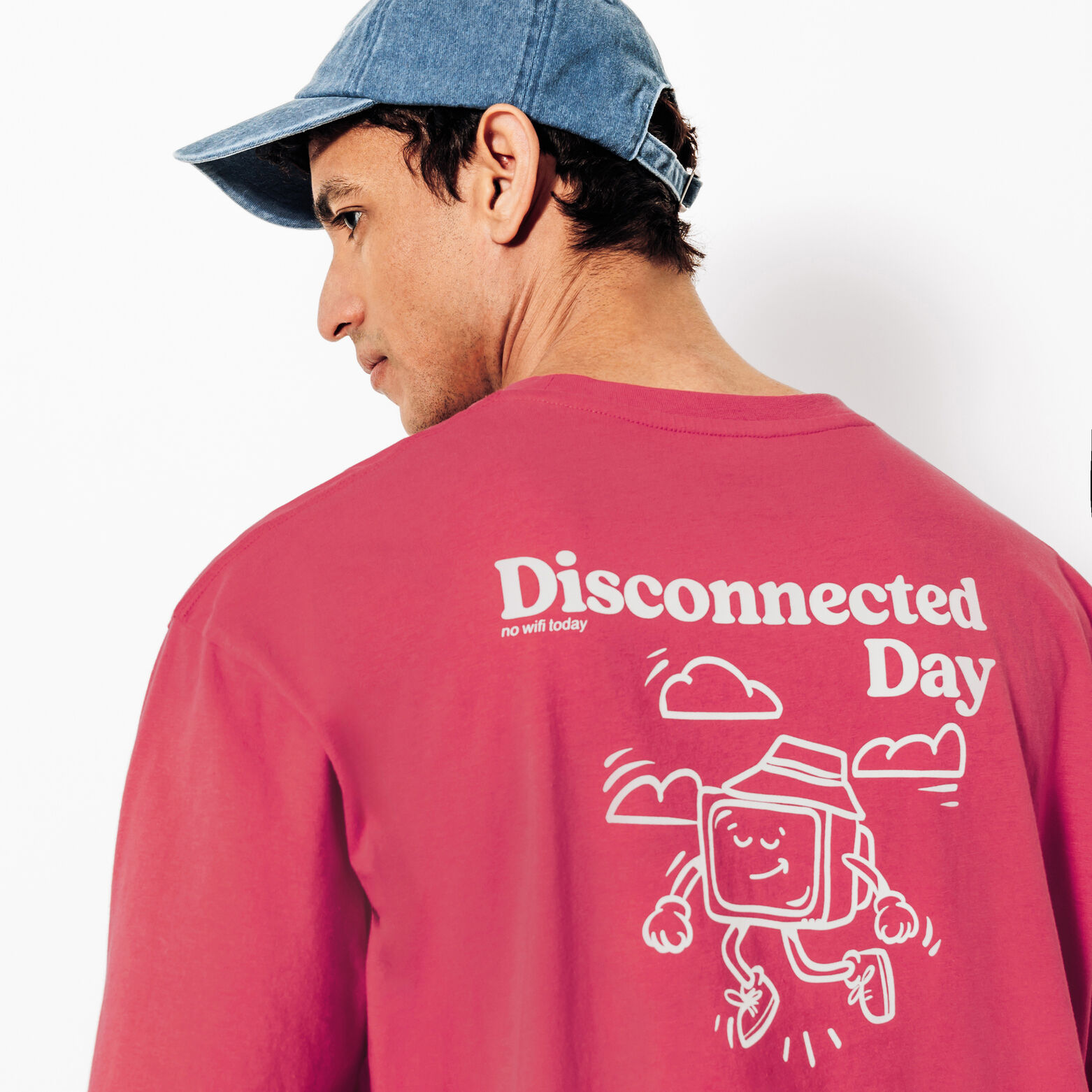 Tee shirt imprim&eacute; col rond