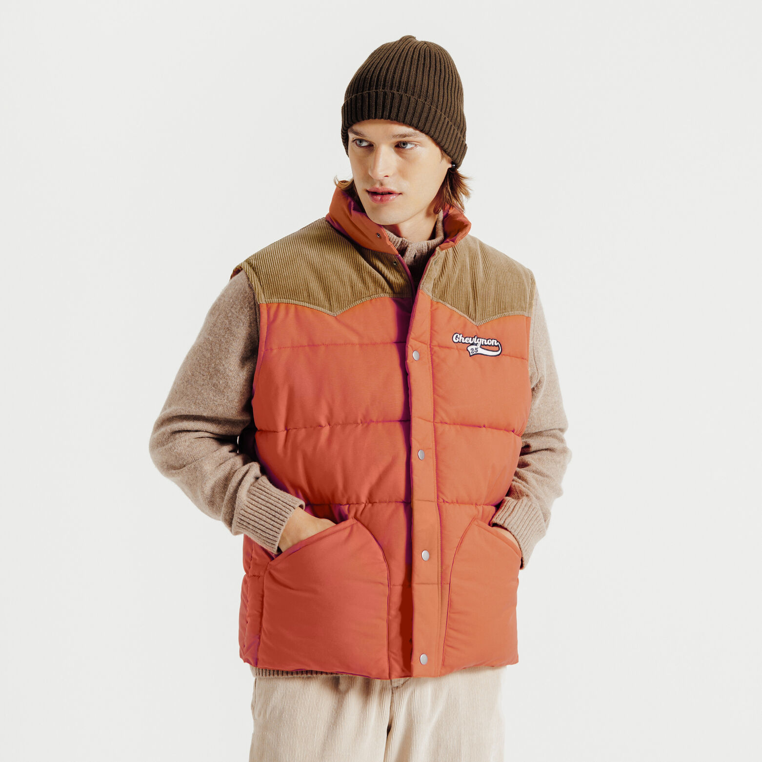 Doudoune sans manche Chevignon x Jules