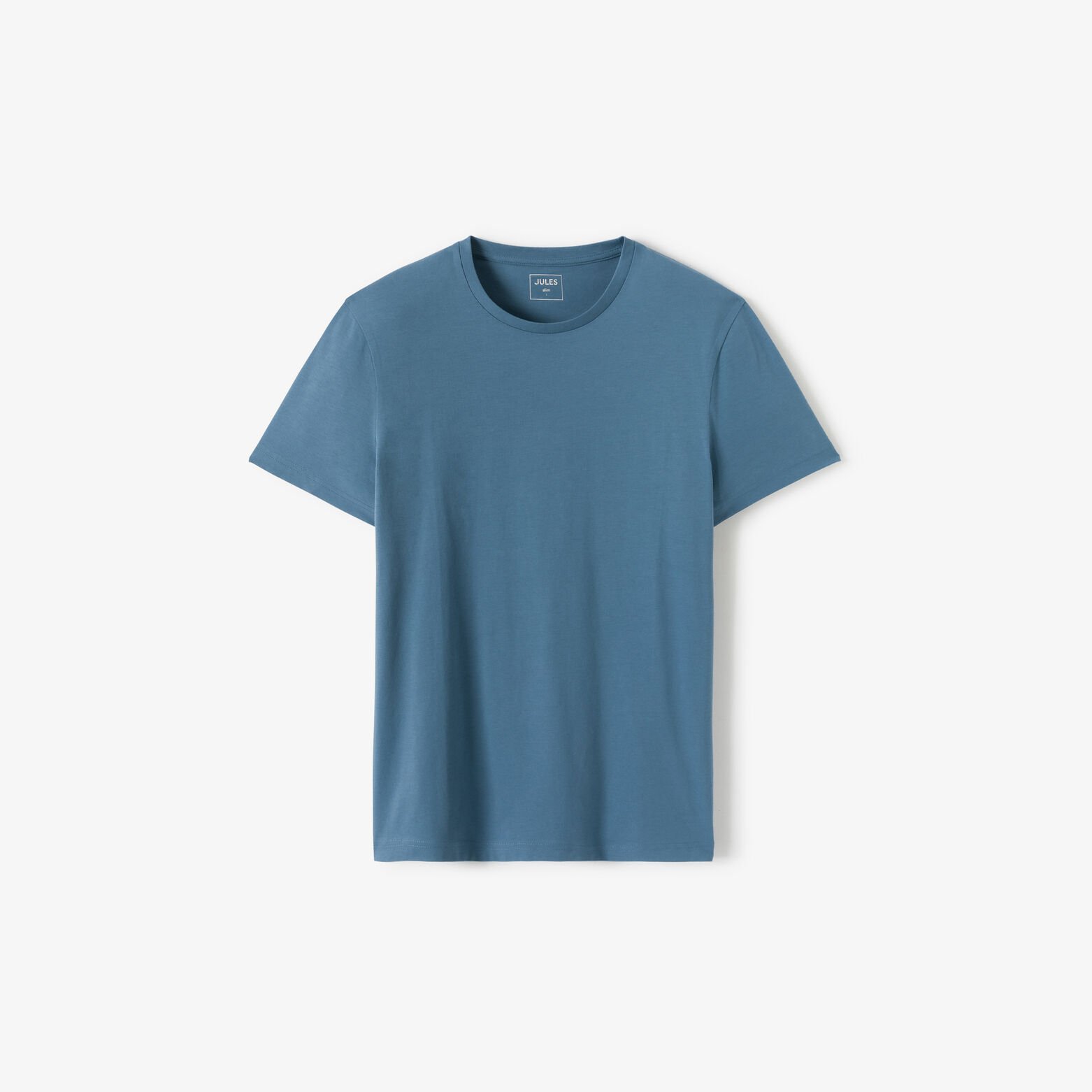 Tee shirt en coton col rond basique