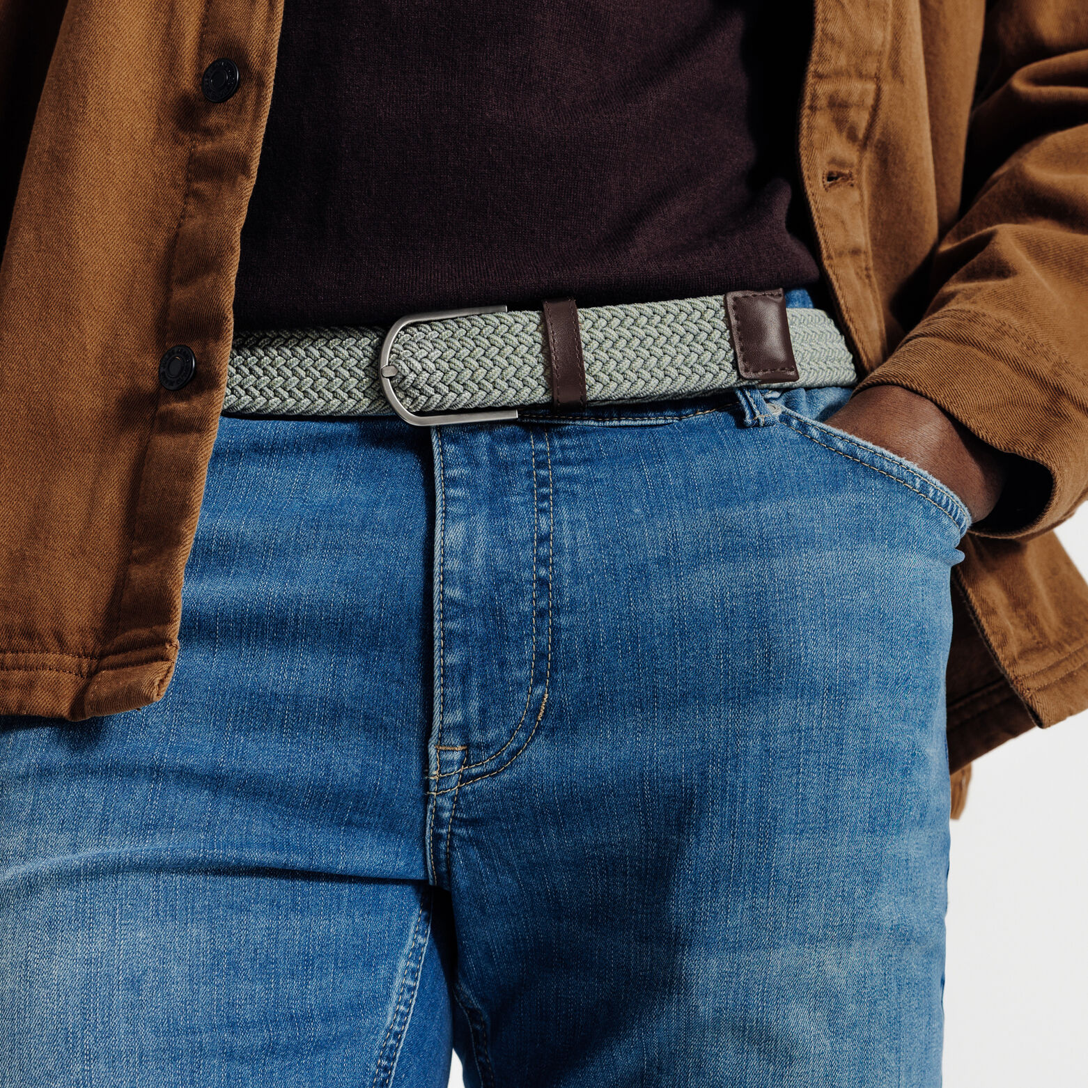 Ceinture &eacute;lastiqu&eacute;e &agrave; boucle