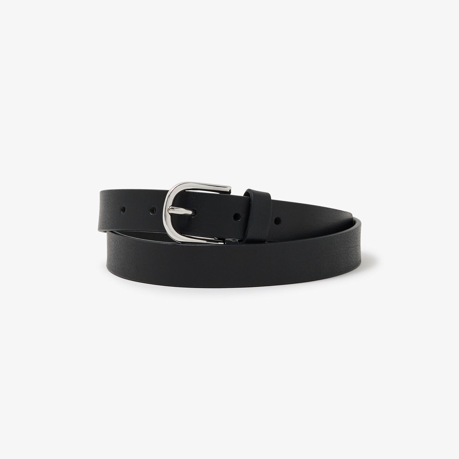 Ceinture fine en cuir