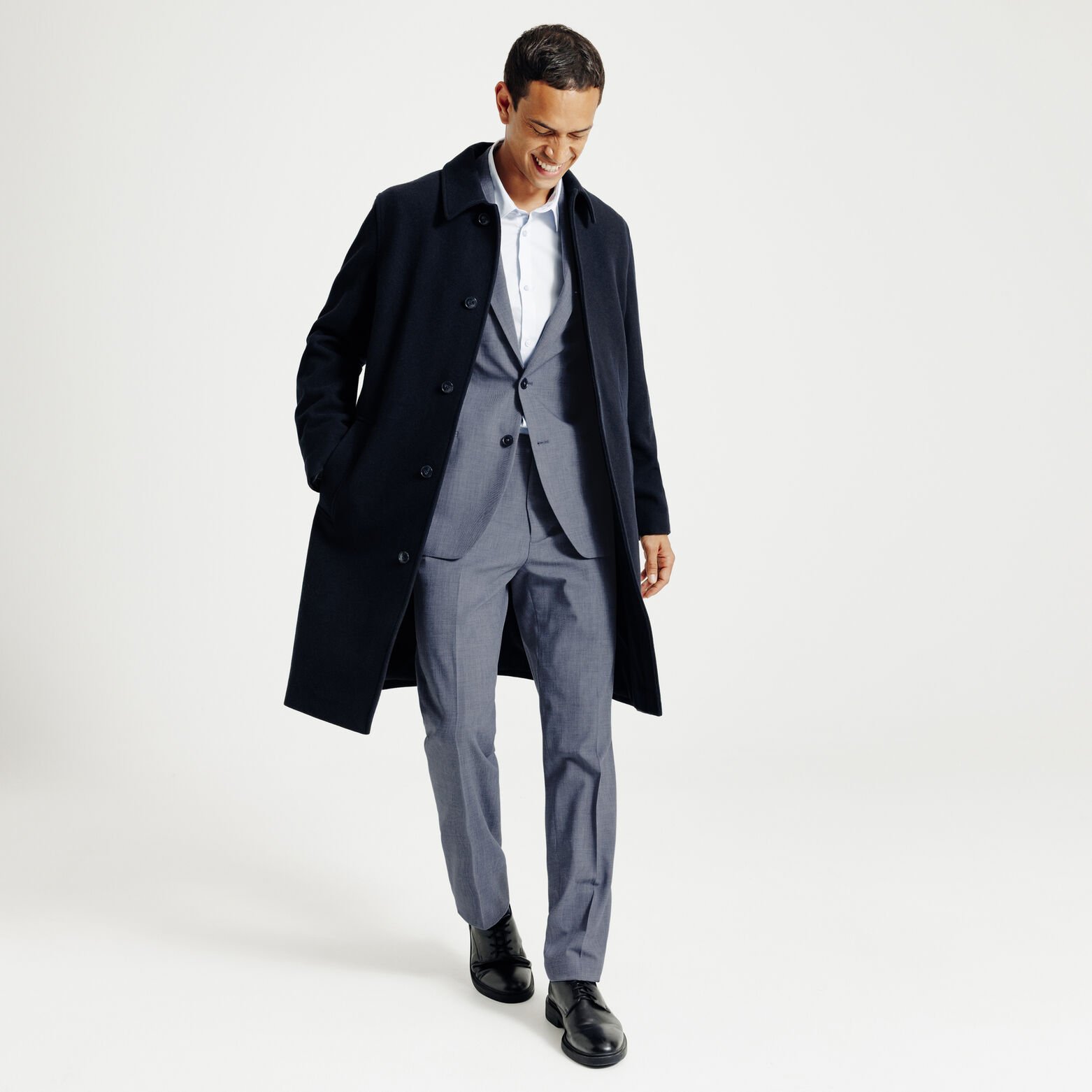 Veste de costume confort bi-ton