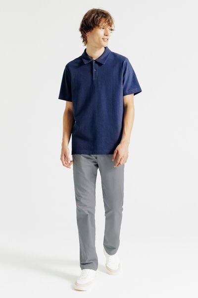 Pantalon chino l&eacute;ger straight
