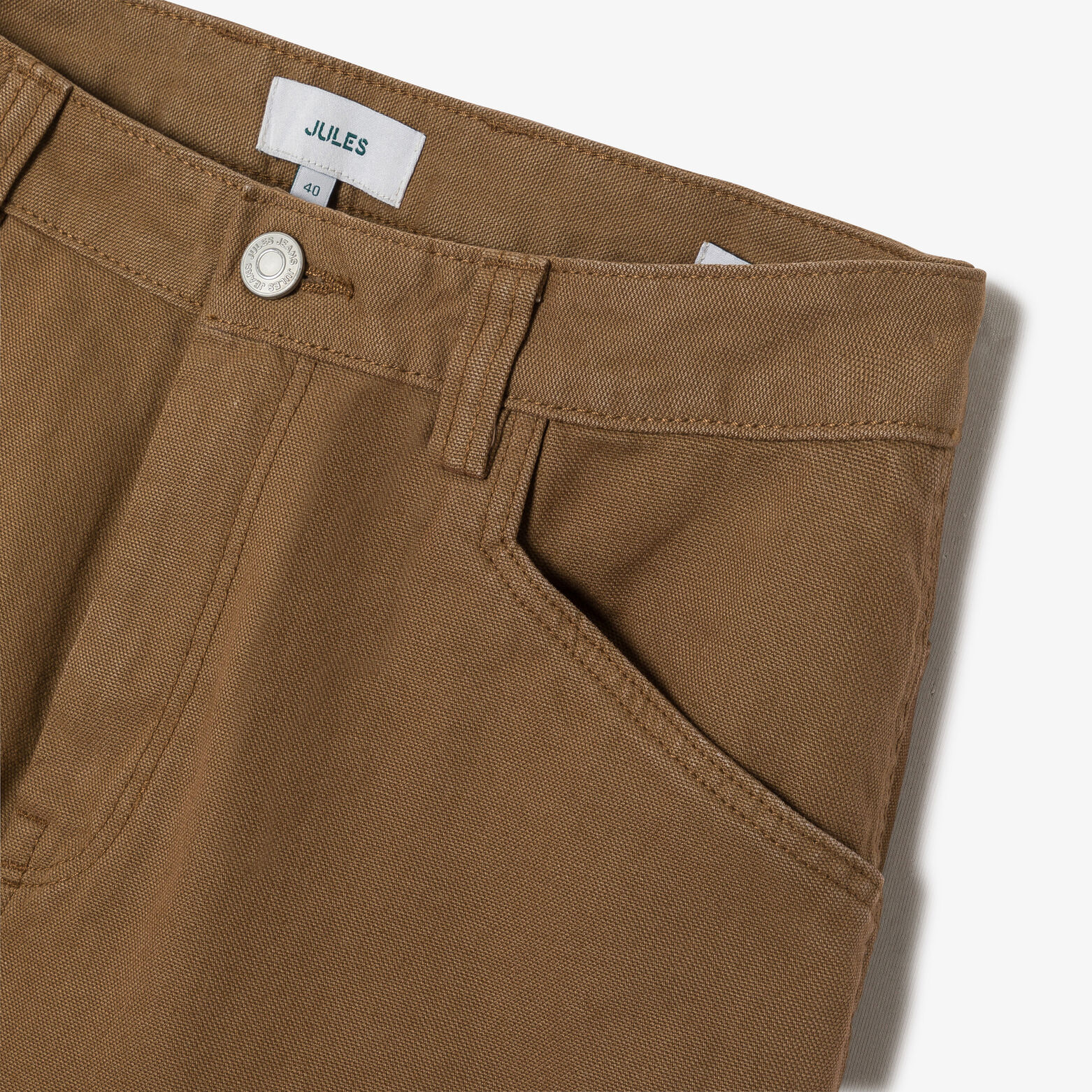 Large fit panel pants