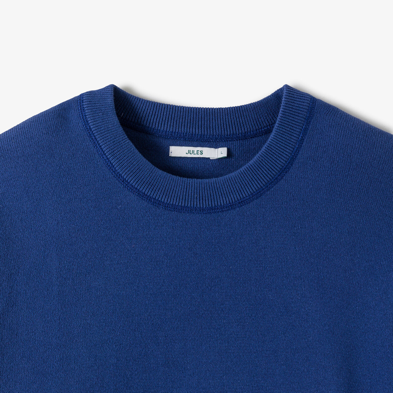 Pull col rond relax tricotage jacquard