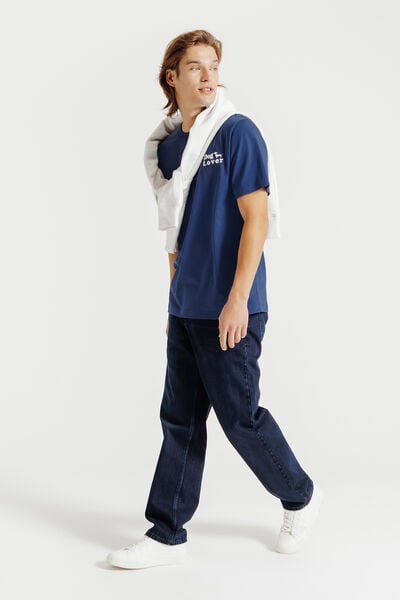 Tee shirt imprim&eacute; poitrine chien