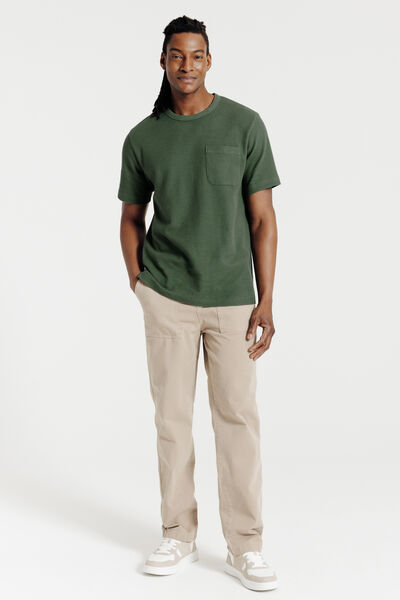 Tee shirt mati&egrave;re gaufr&eacute;e