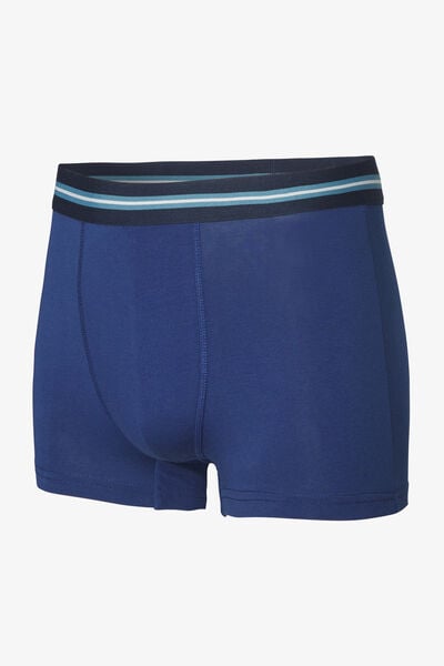 Boxer en coton avec ceinture ray&eacute;e
