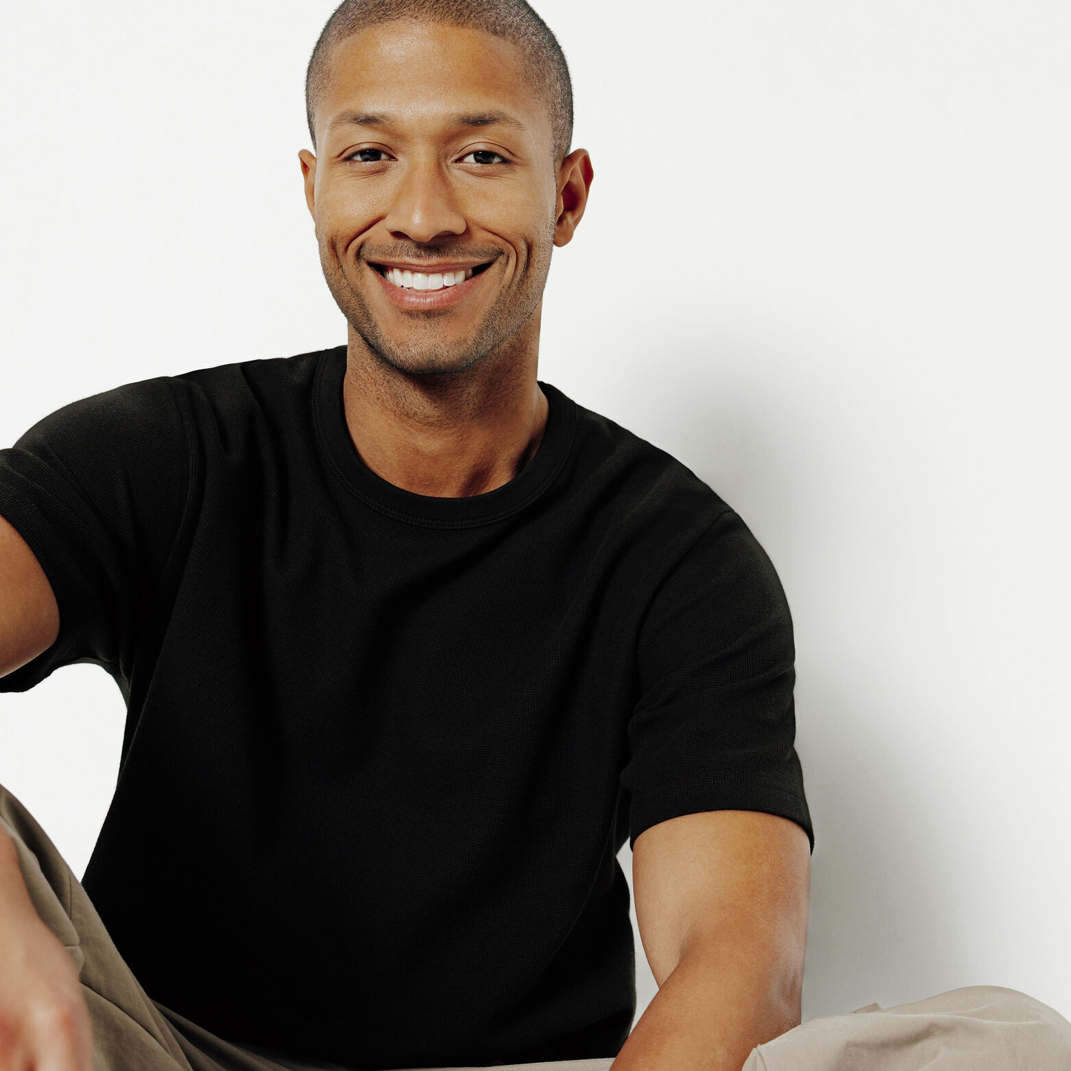 Tee shirt mati&egrave;re gaufr&eacute;e