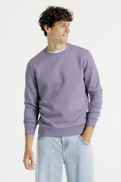 Sweat col rond uni