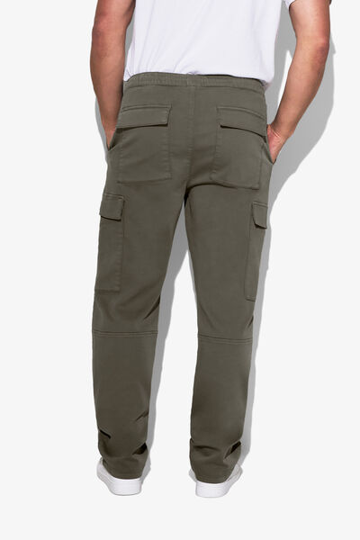 Pantalon jogger cargo bas droit