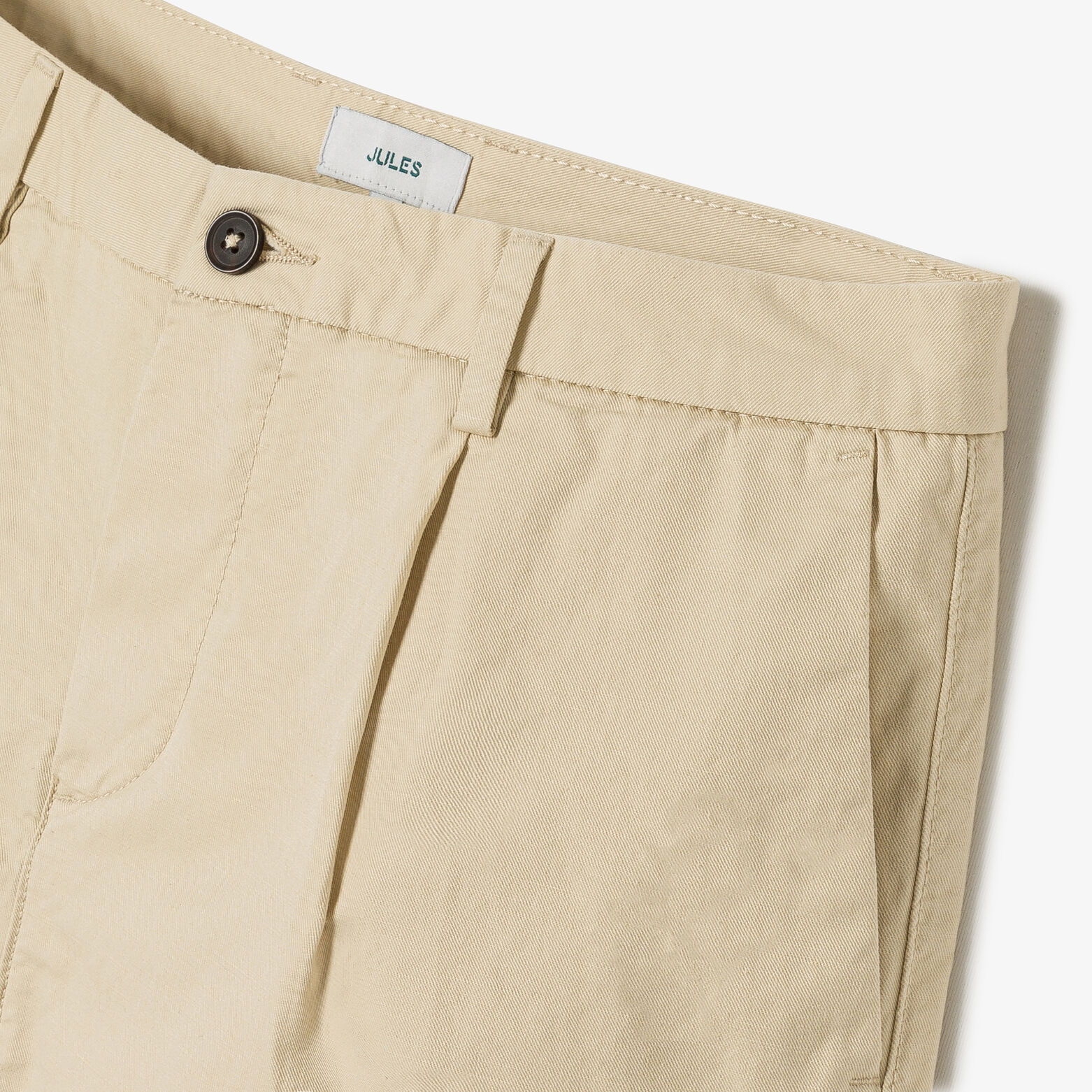 Bermuda en coton lin