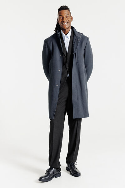 Pantalon de costume flanelle confort