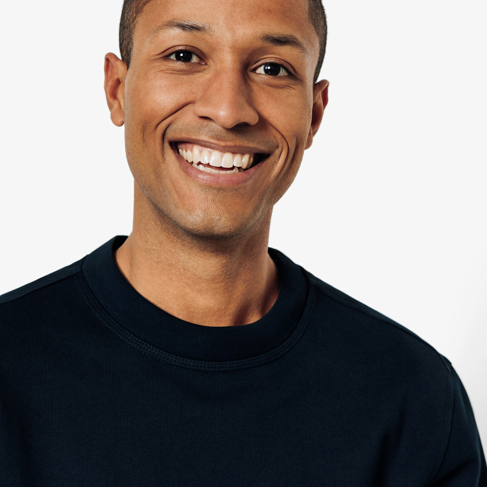 "le parfait by JULES" effen sweater ronde hals