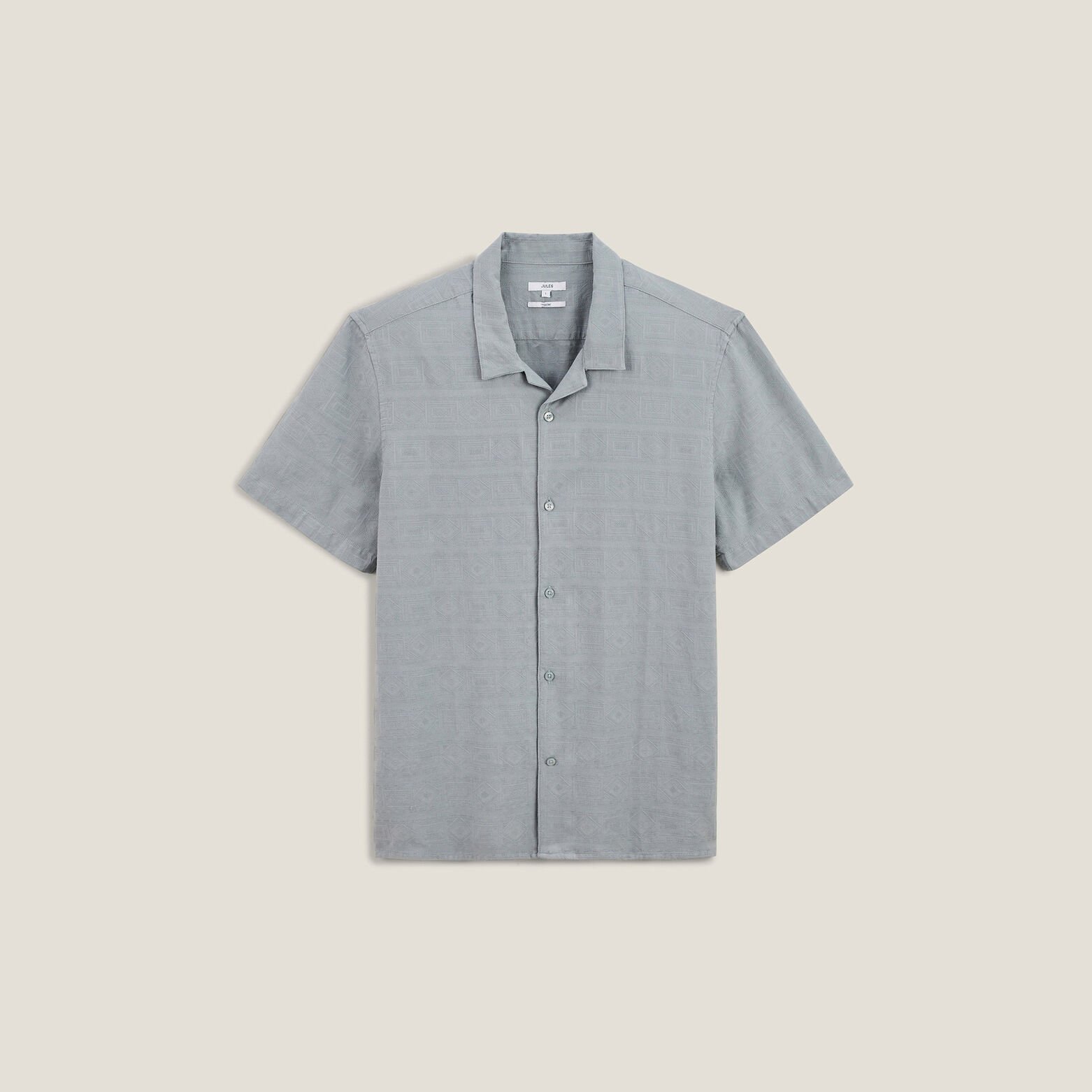 Chemisette en coton brod&eacute;e