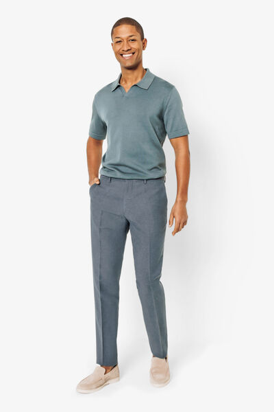 Pantalon de costume contenant du lin