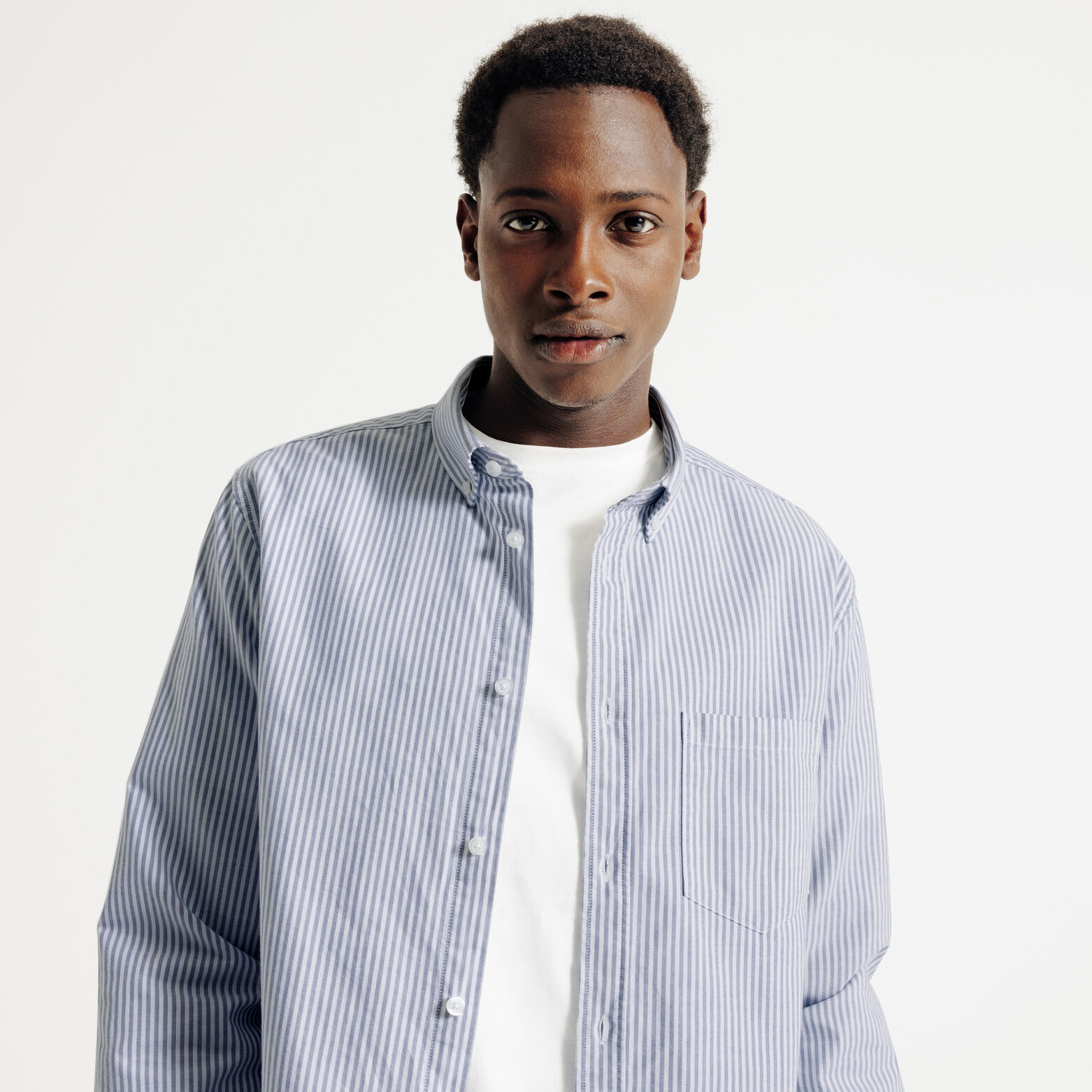 Chemise oxford ray&eacute;e "le parfait by JULES"