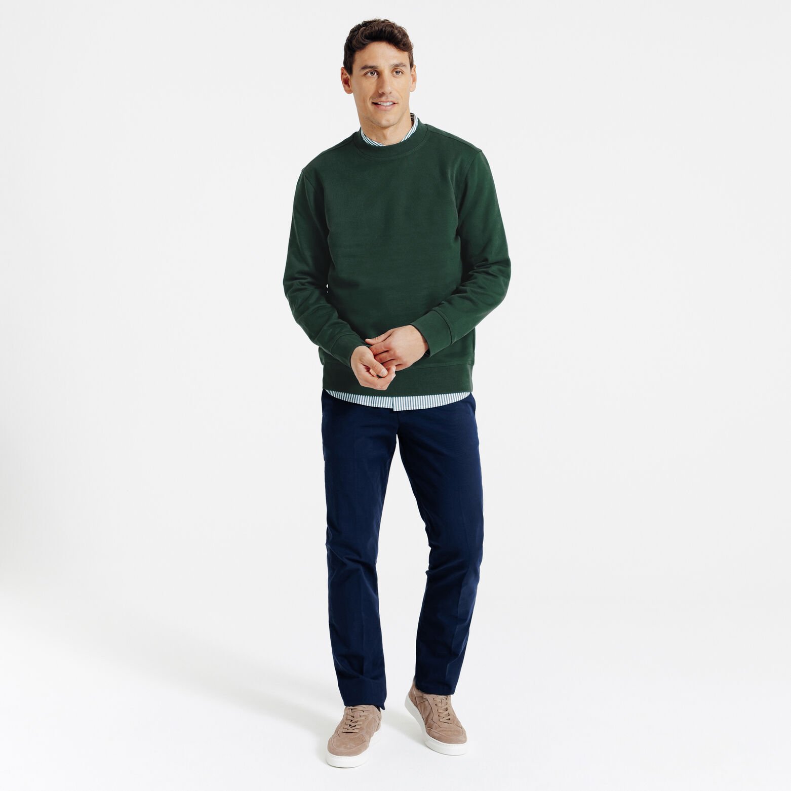 Sweat col rond uni "le parfait by JULES"