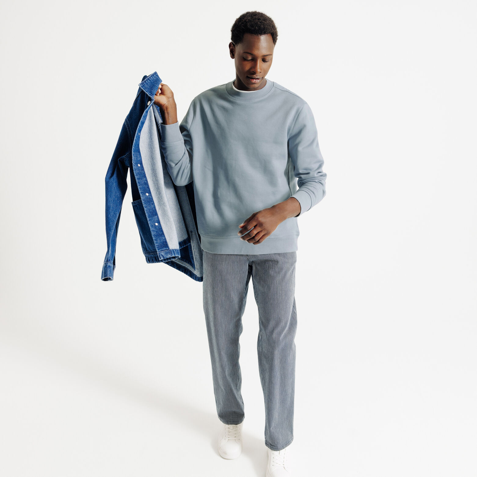 Sweat col rond uni "le parfait by JULES"