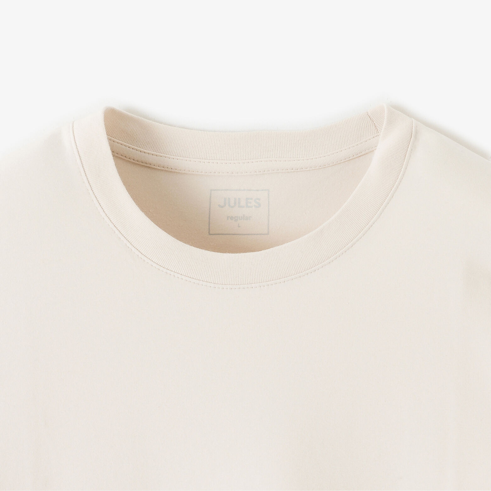 Tee shirt mati&egrave;re douce col rond