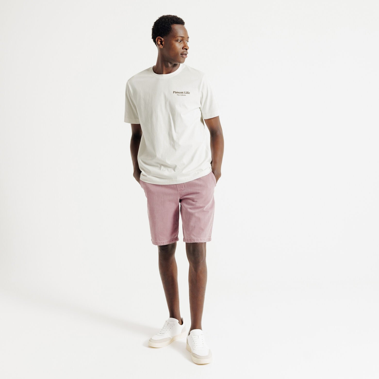 Tee shirt imprim&eacute; devant dos en coton