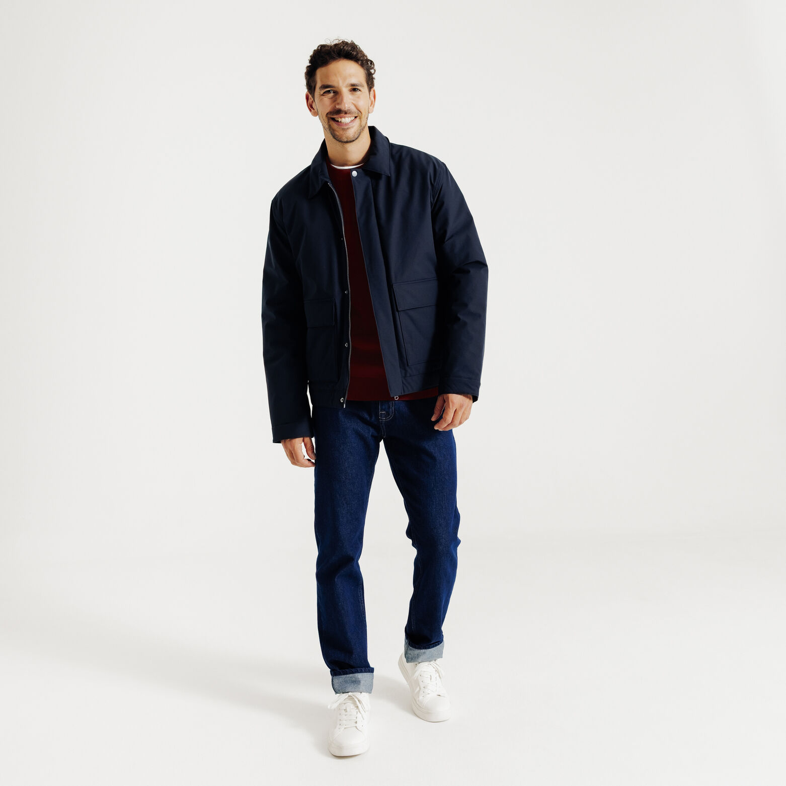 "Le Parfait by JULES" trui met ronde hals