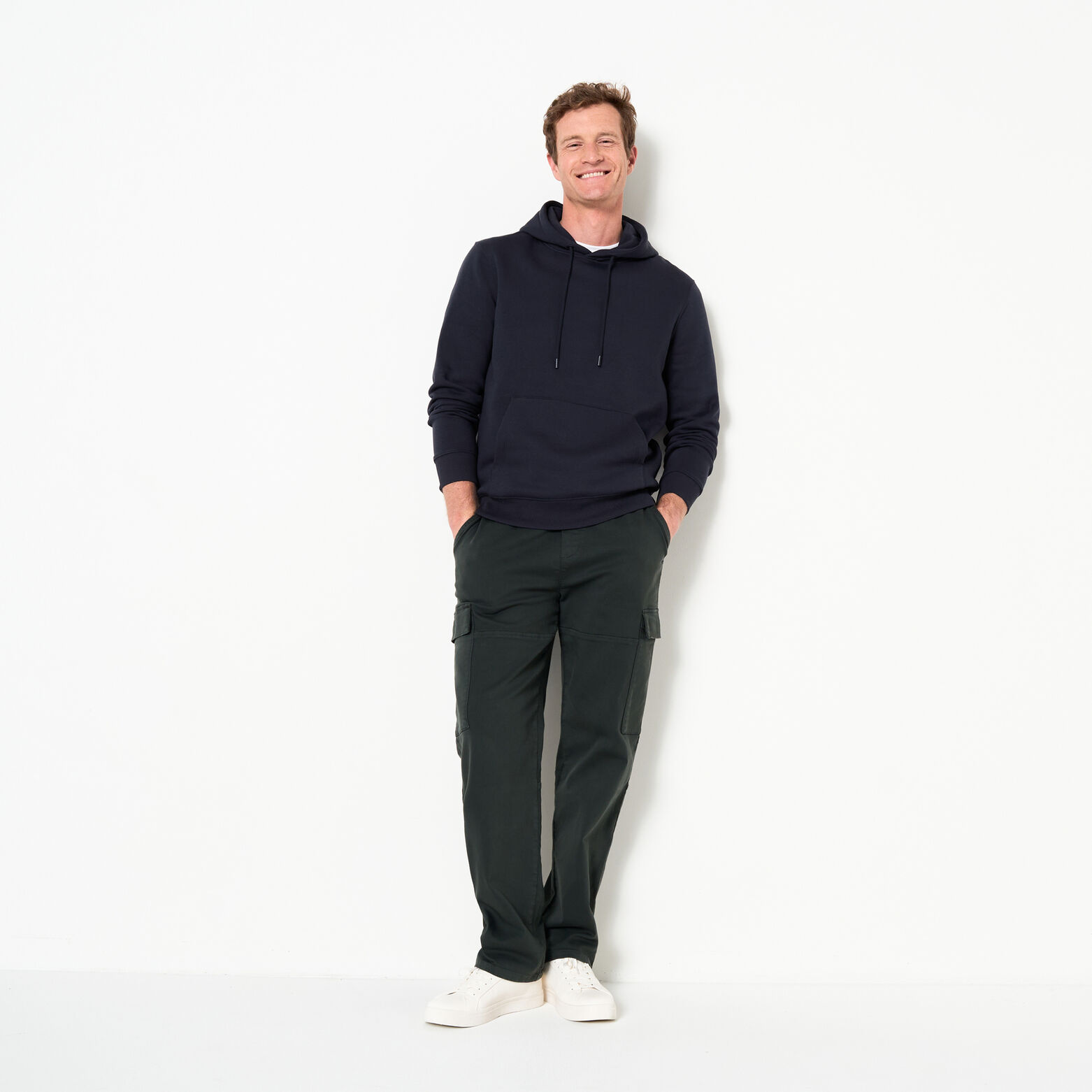 Sweat &agrave; capuche uni