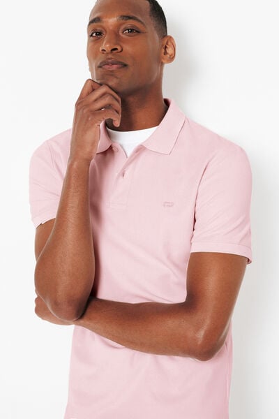 "Le Parfait by Jules" effen polo korte mouwen 