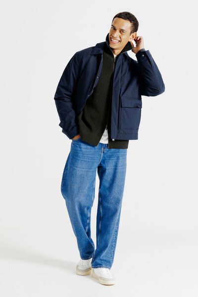 Gilet zipp&eacute; col camionneur