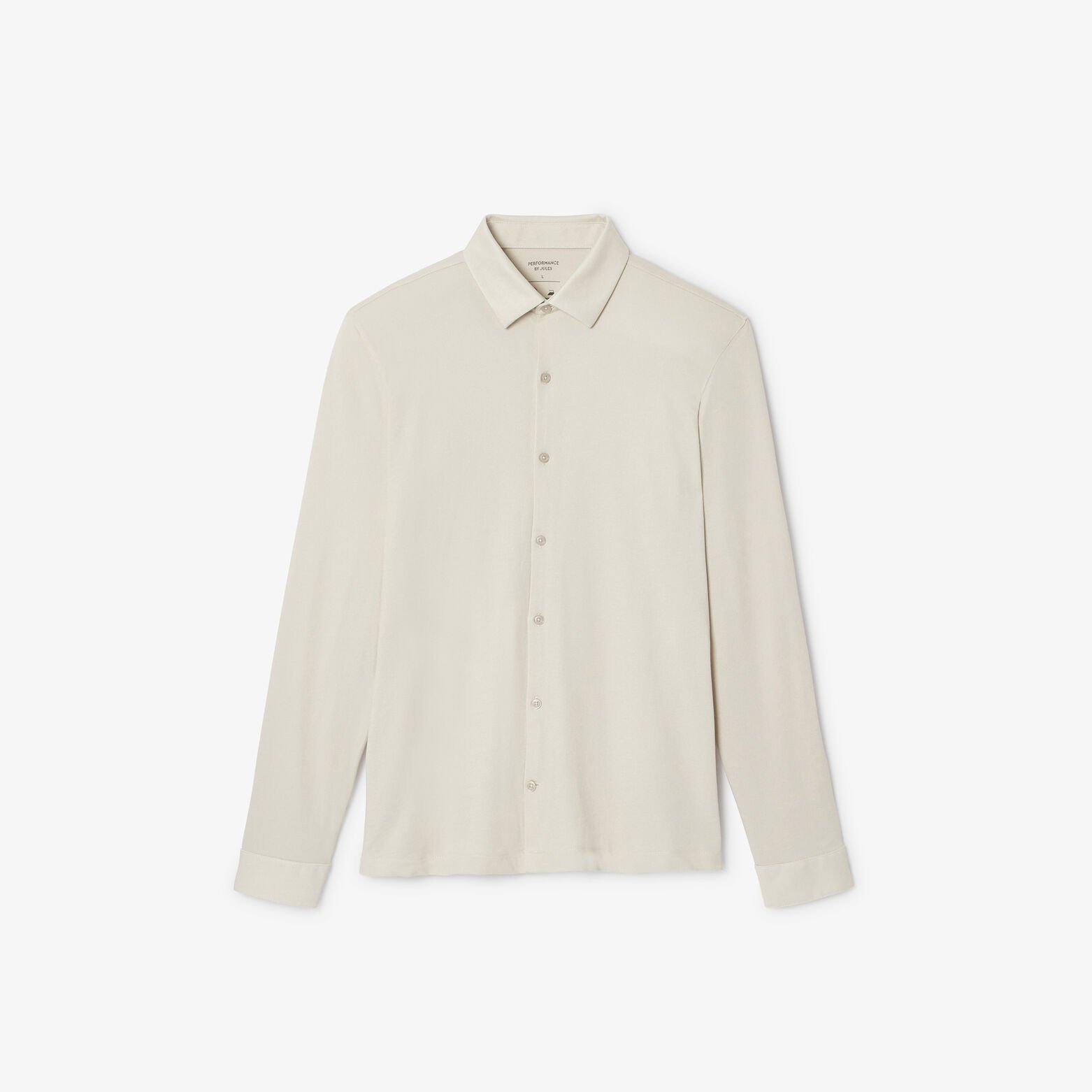 Chemise en maille coton slim