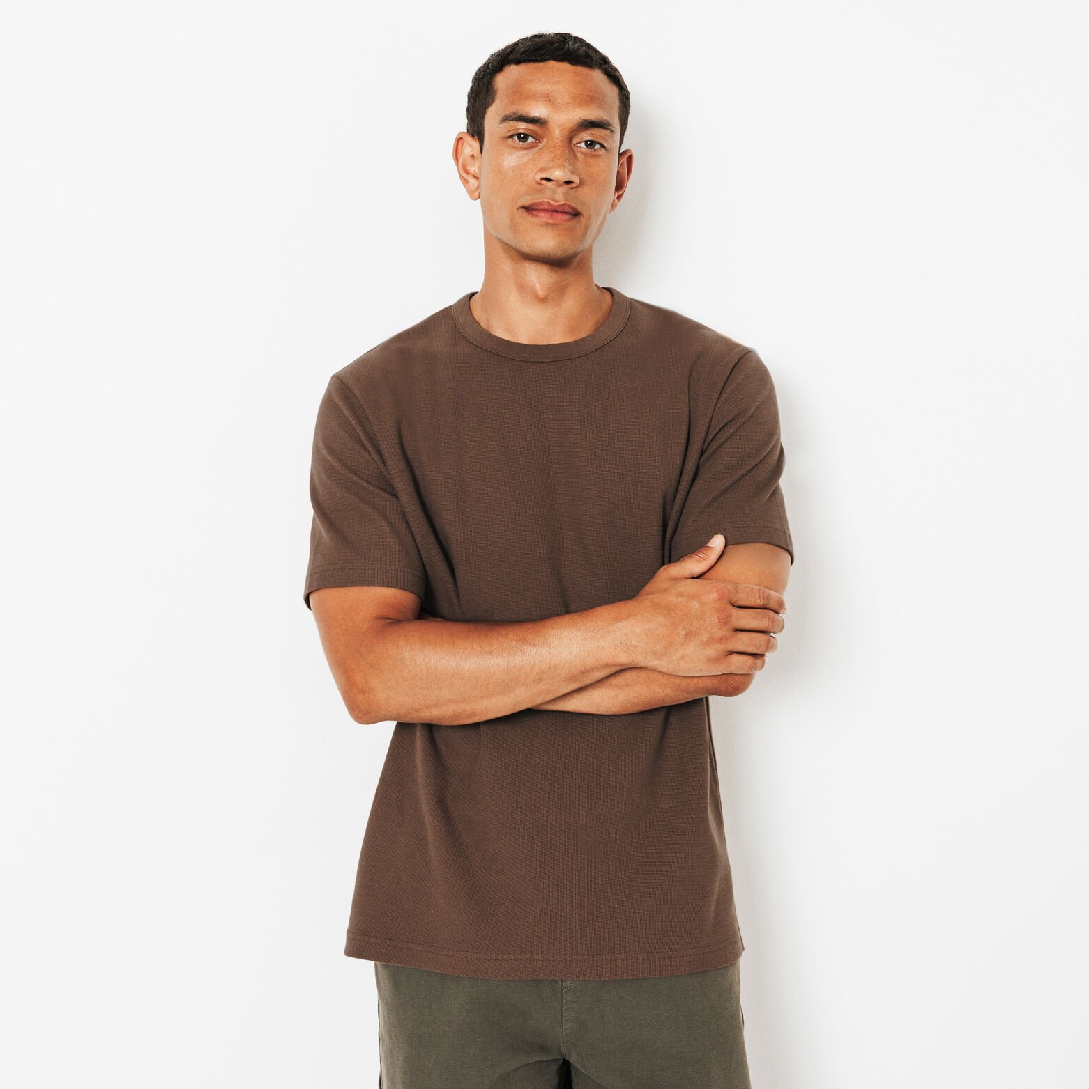 Tee shirt mati&egrave;re gaufr&eacute;e