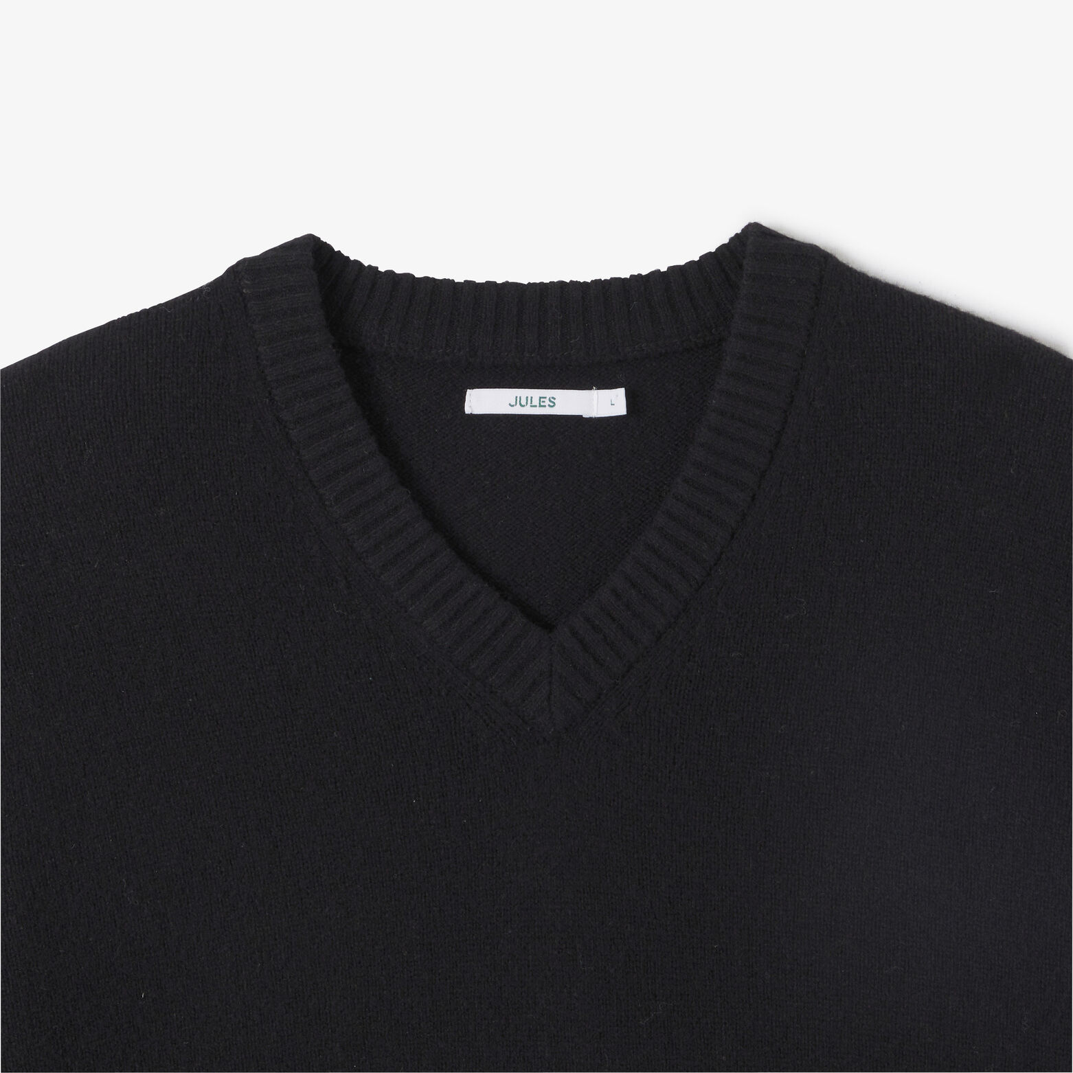 Pull col v lambswool