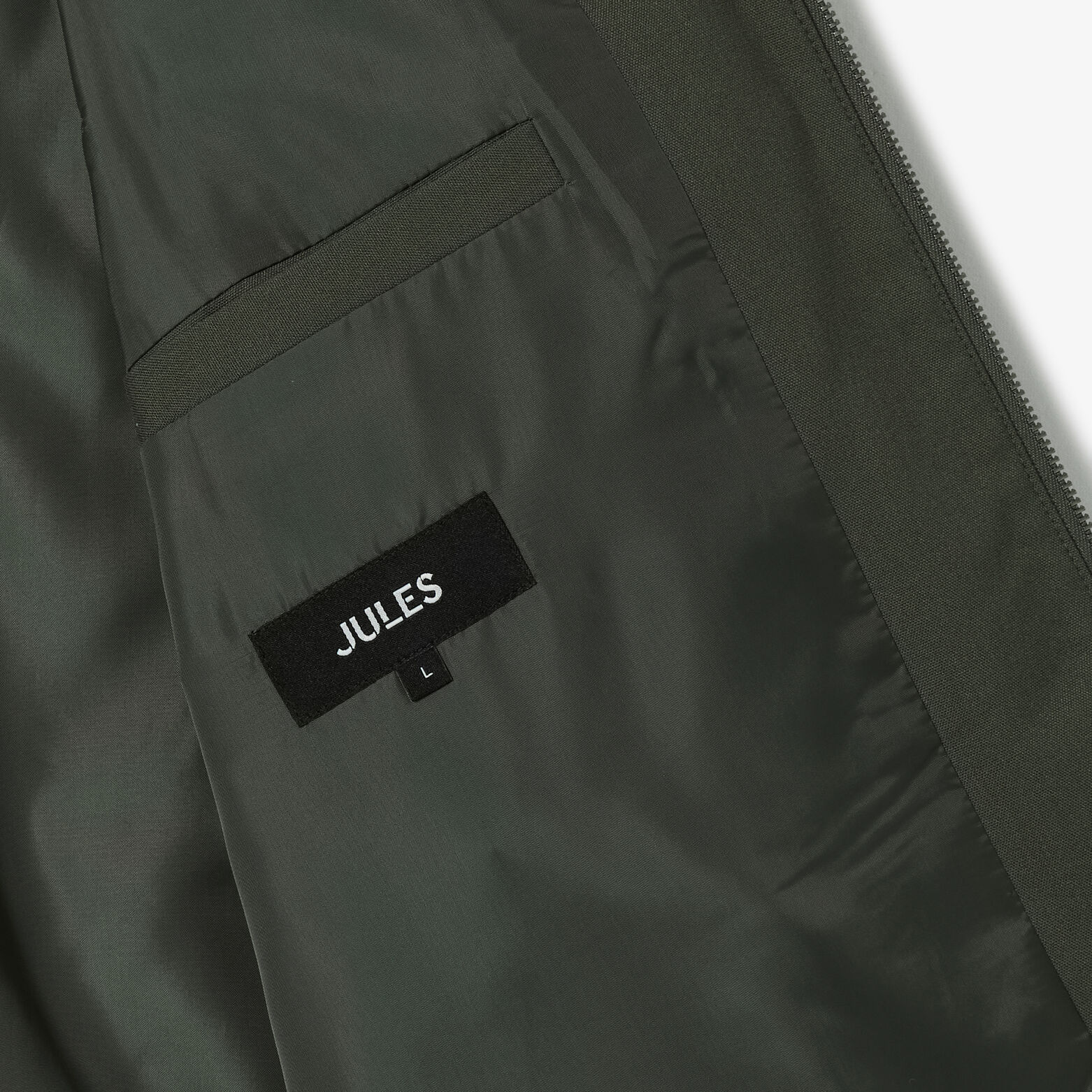 Veste col chemise zipp&eacute;e