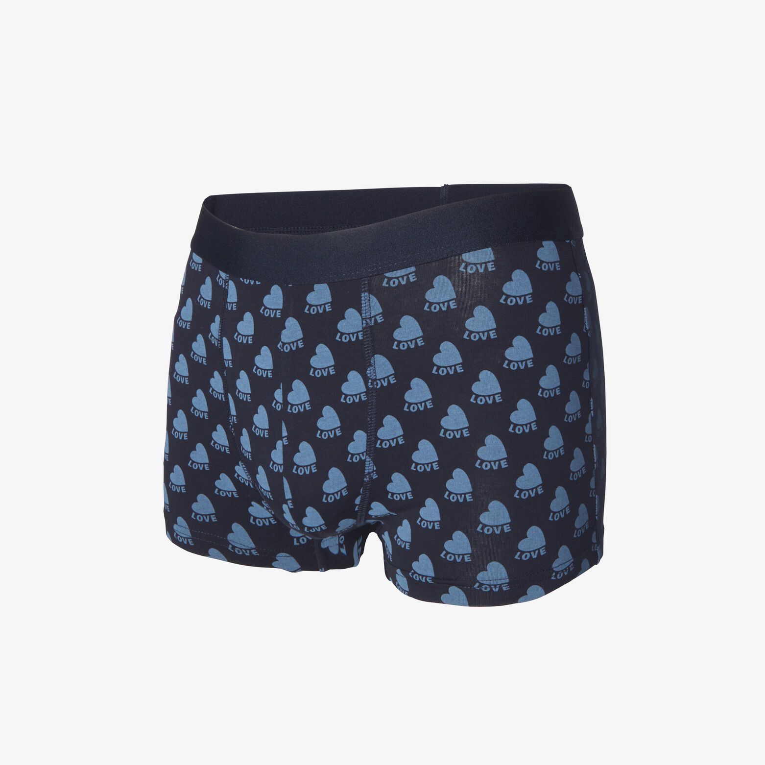 Boxer fantaisie c&oelig;ur love