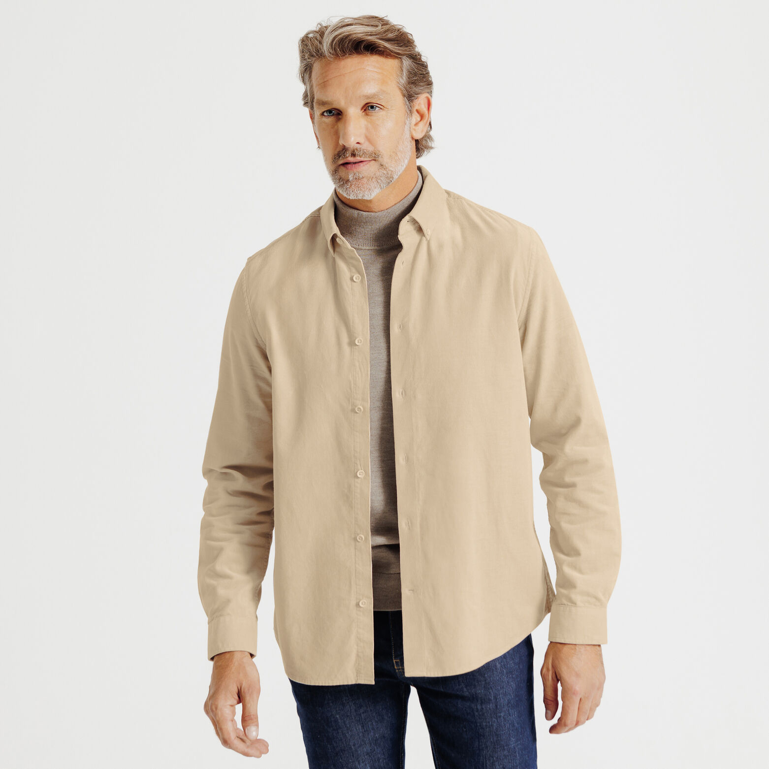 Chemise en velours regular