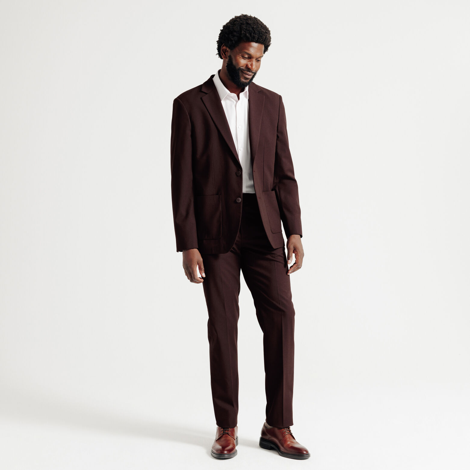 Costume 2 pi&egrave;ces confort - Bordeaux