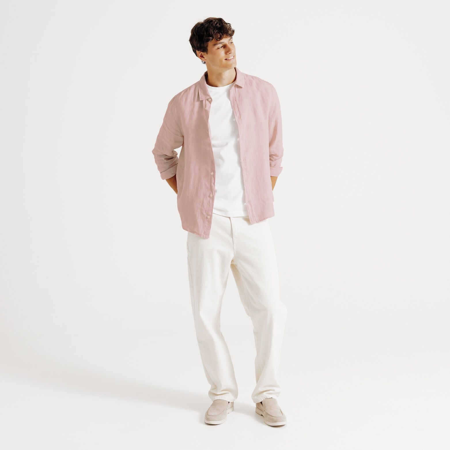 Chemise en lin regular