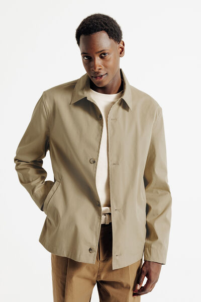 Veste mi-saison col chemise
