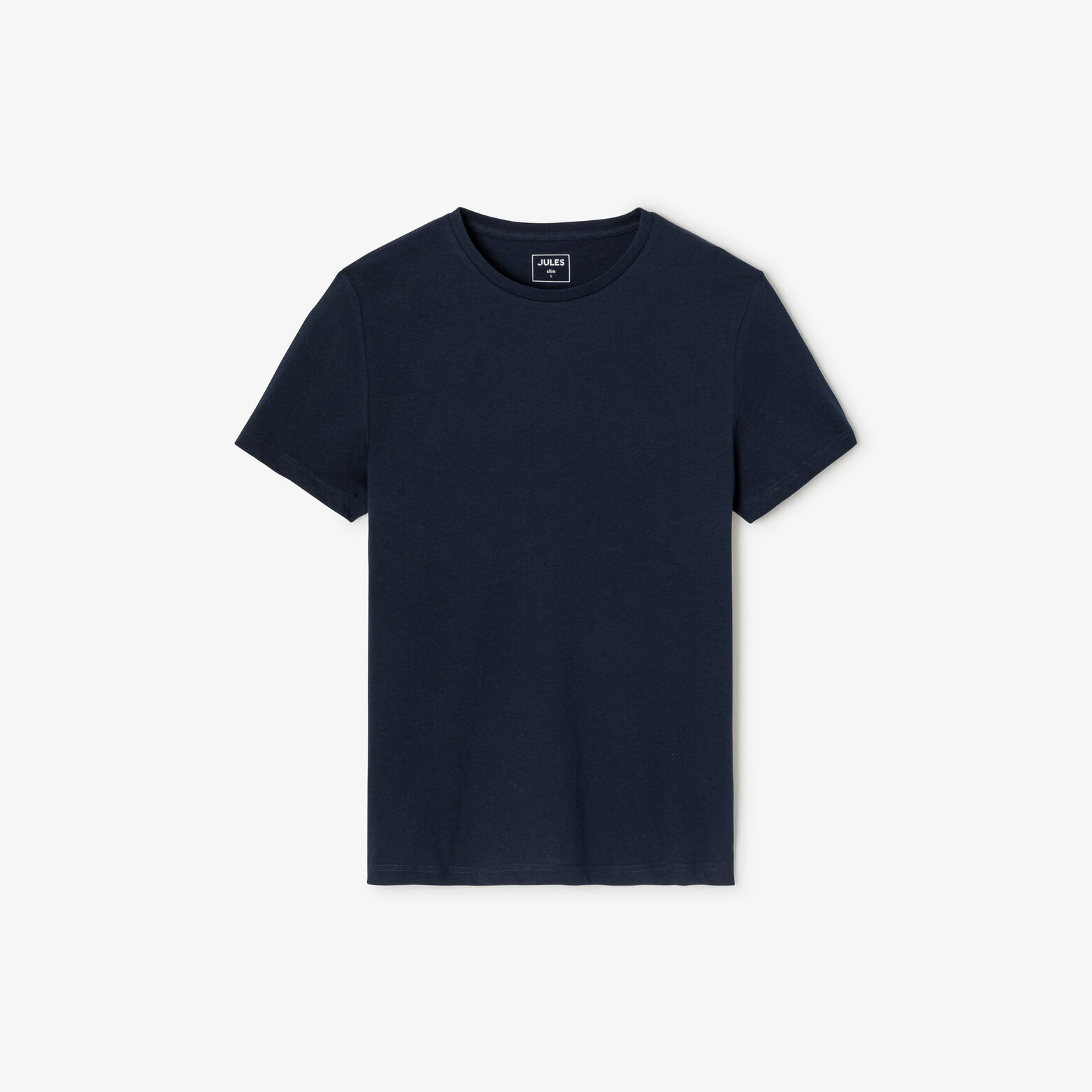 Basic T-shirt met ronde hals