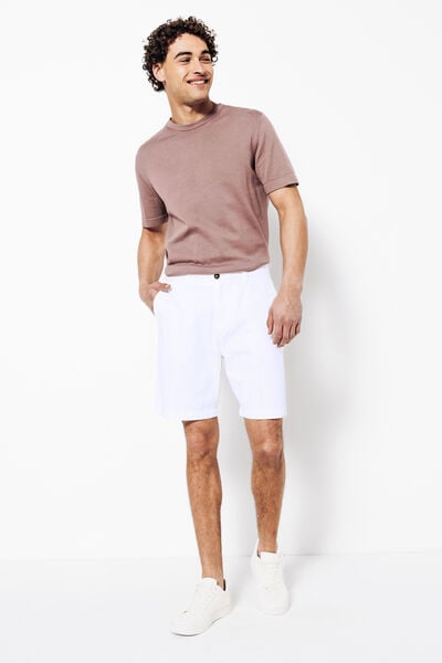 Bermuda en coton lin