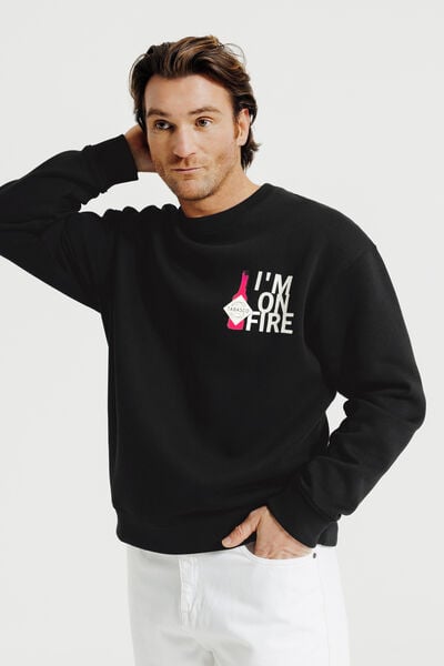 Sweat col rond licence Tabasco