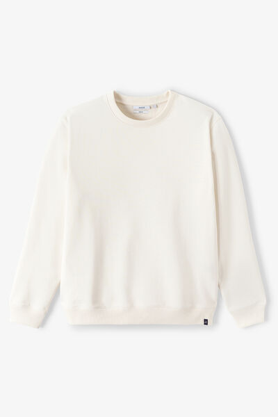 Sweat col rond uni