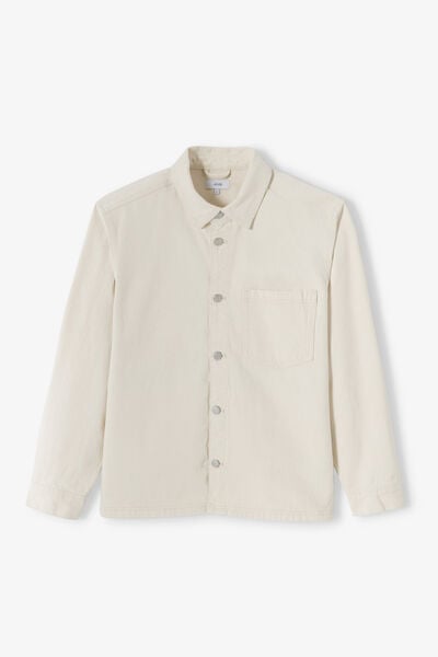 Surchemise en jean coton